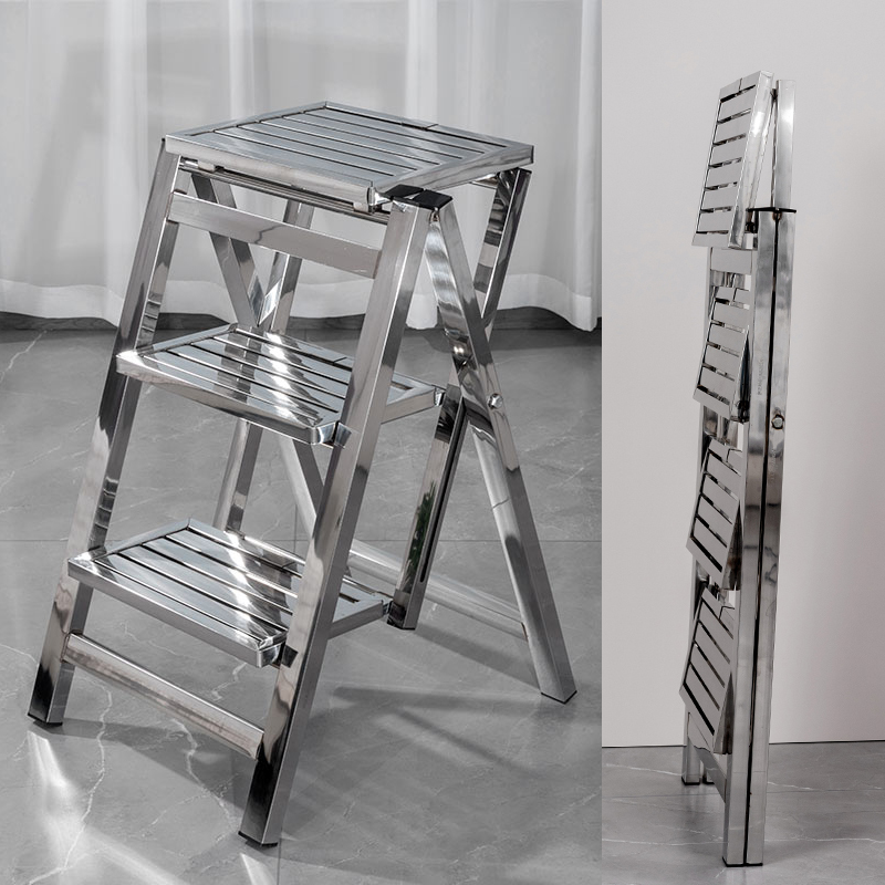 Tree Stand Ladder - 스테인리스 스틸 접이식 사다리 헤비 듀티