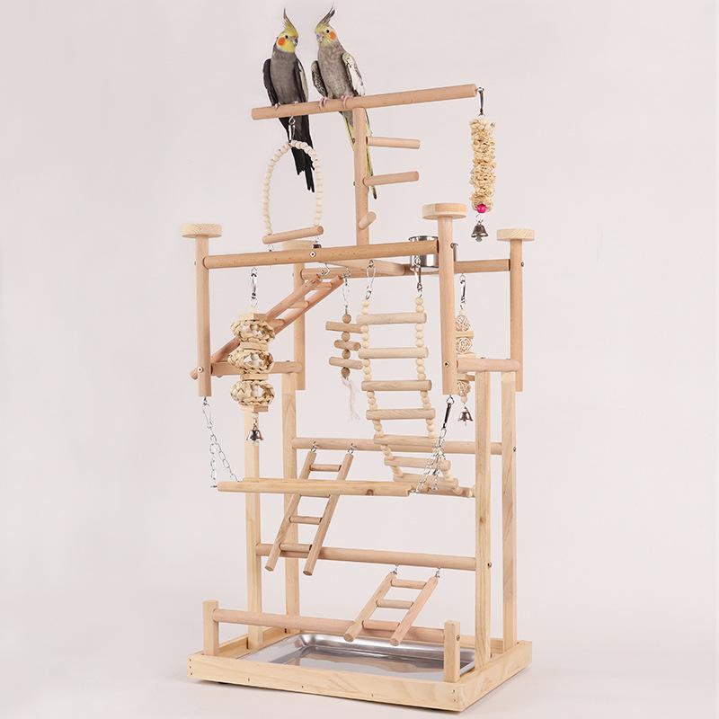 Tree Stand Ladder - 나무 새 장난감 놀이대 앵무새 나무