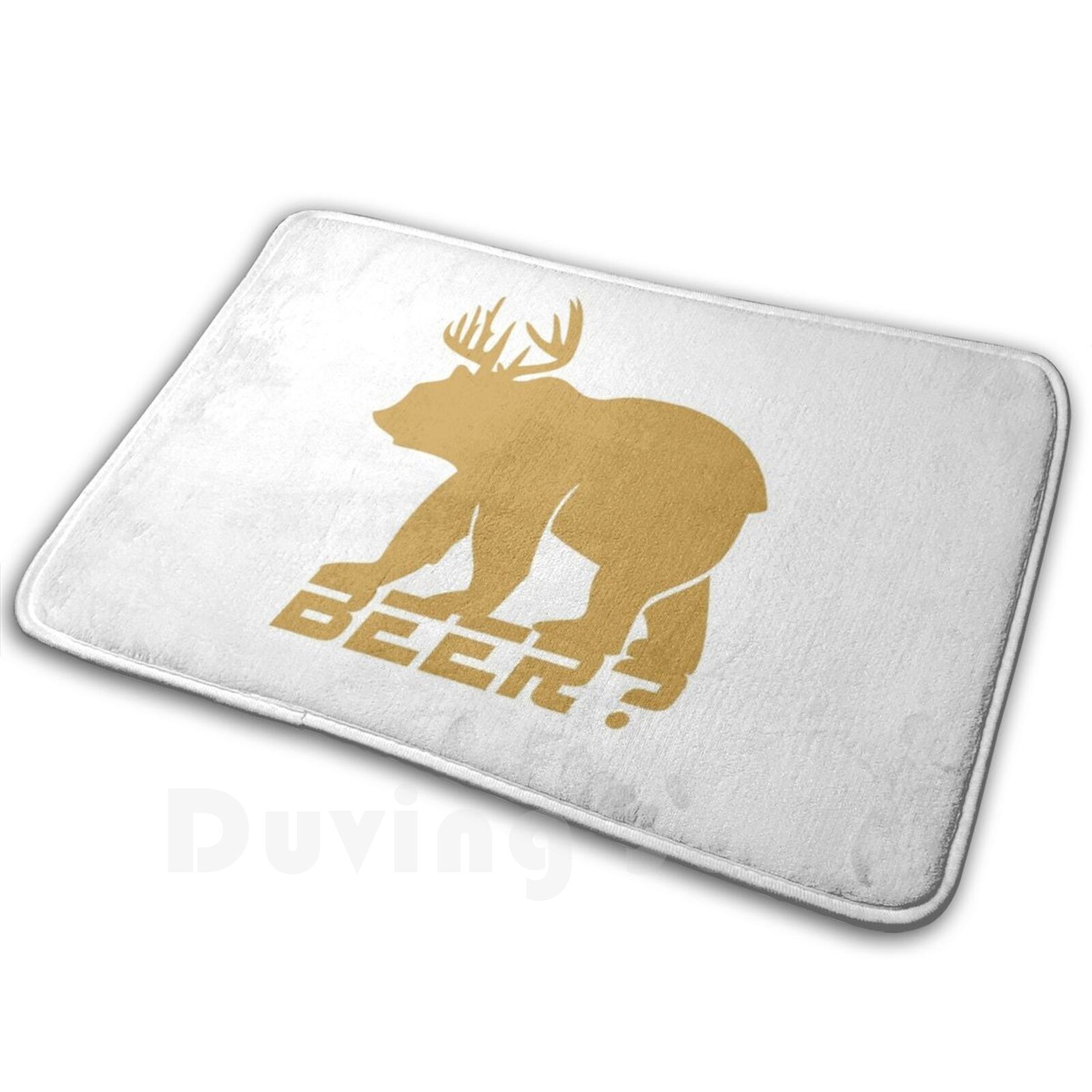 Hunting Outdoor Mat - 곰 맥주 카펫 매트 러그 쿠션