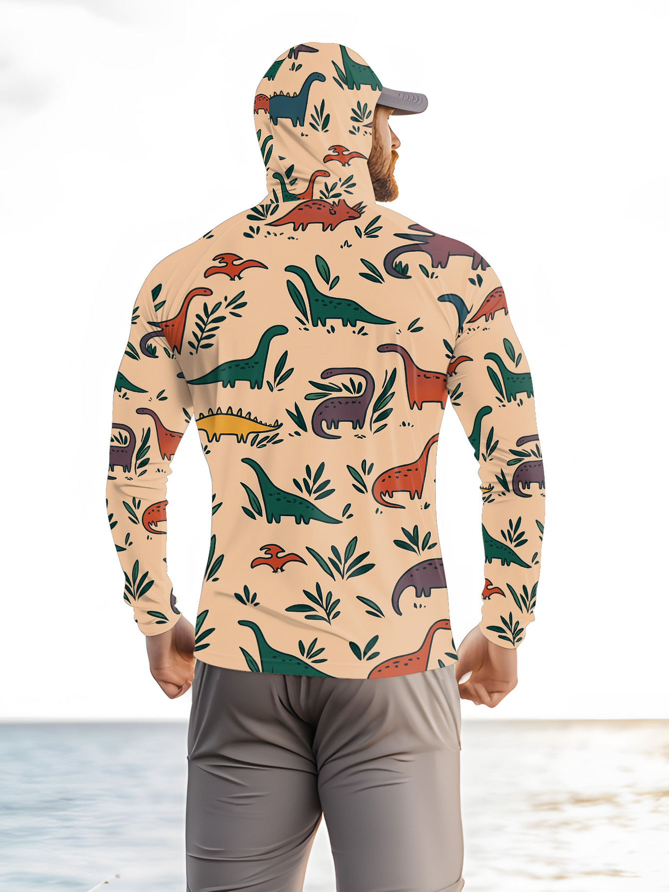 남성용 낚시 후드 스웨트셔츠, 긴팔 자외선 차단 셔츠, - Hunting Outdoor 리뷰 및 가격