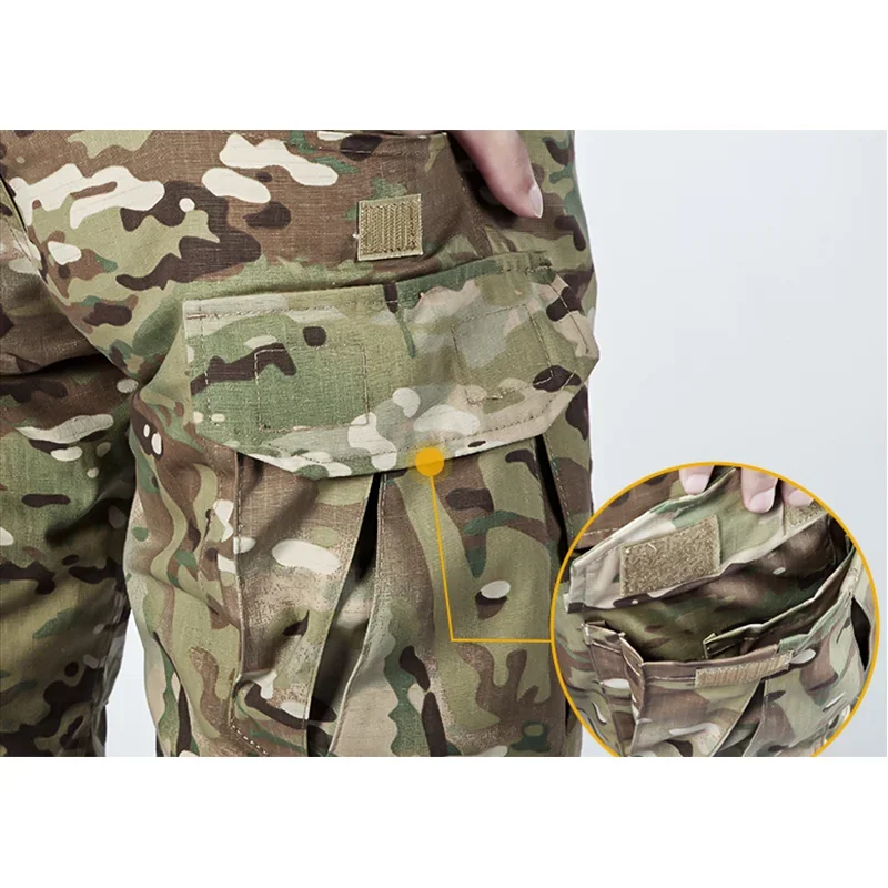 남성용 아웃도어 전투 바지 스포츠용 무릎 보호대가 있는 - Outdoor Hunting Trousers 리뷰 및 가격