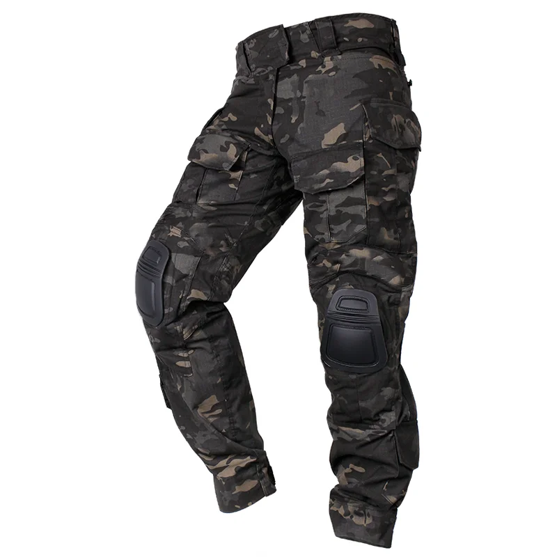 남성용 아웃도어 전투 바지 스포츠용 무릎 보호대가 있는 - Outdoor Hunting Trousers 리뷰 및 가격