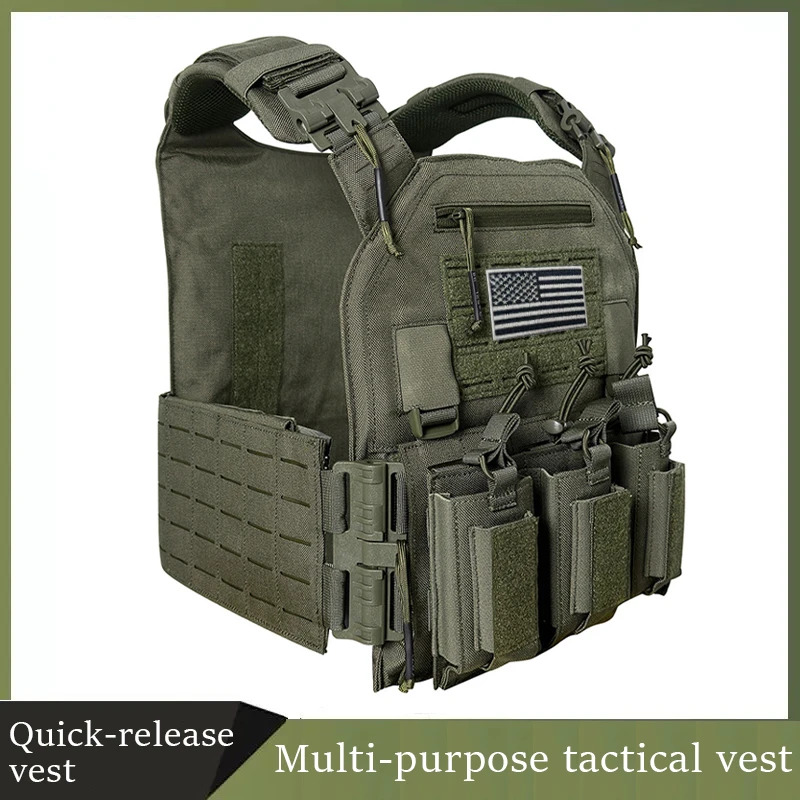 1000d 나일론 전술 조끼 레인저 그린 전술 장비 2 - Outdoor Hunting Vest 리뷰 및 가격