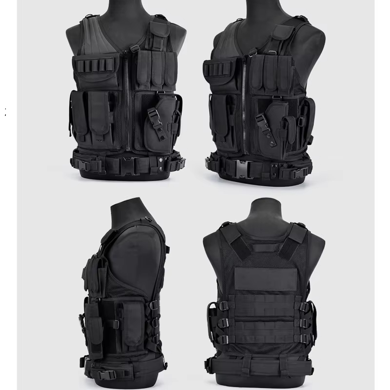 조정 가능한 통기성 그리드 전술 조끼 정글 전투 바디  - Outdoor Hunting Vest 리뷰 및 가격