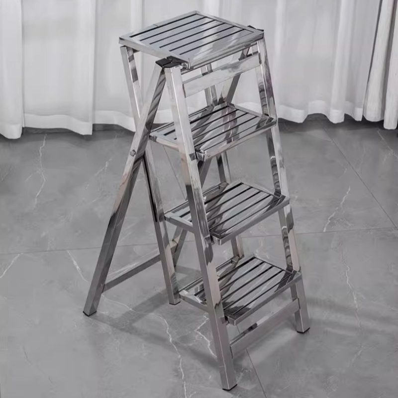 스테인리스 스틸 접이식 사다리 헤비 듀티 A형 스텝 스 - Tree Stand Ladder 리뷰 및 가격