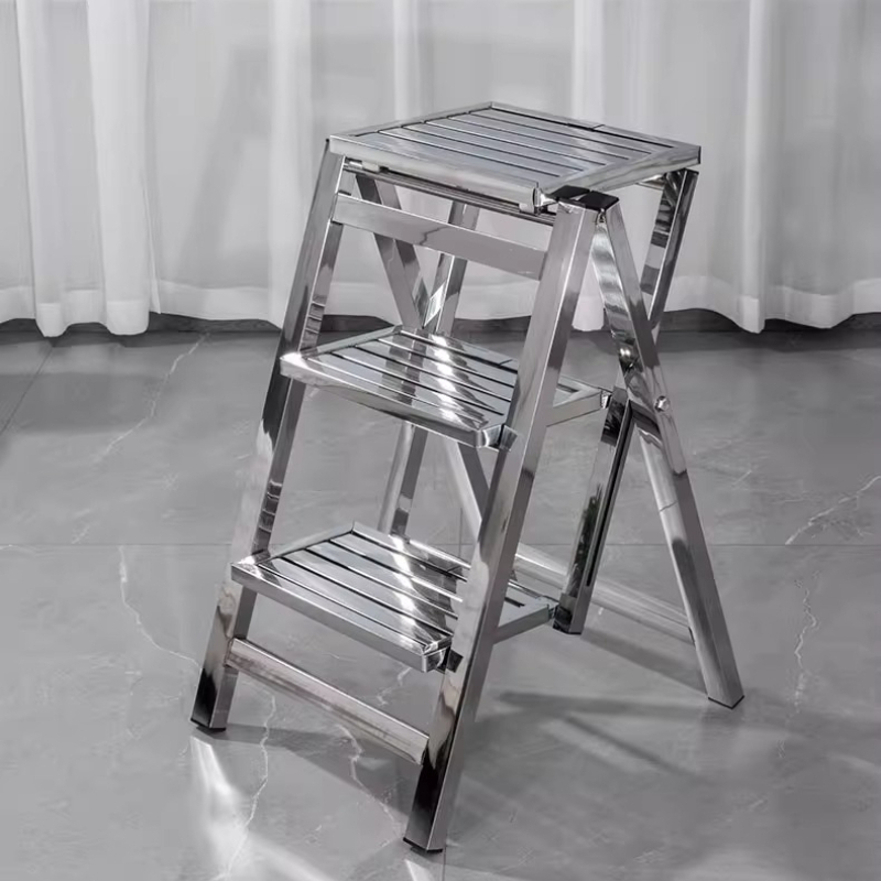 스테인리스 스틸 접이식 사다리 헤비 듀티 A형 스텝 스 - Tree Stand Ladder 리뷰 및 가격