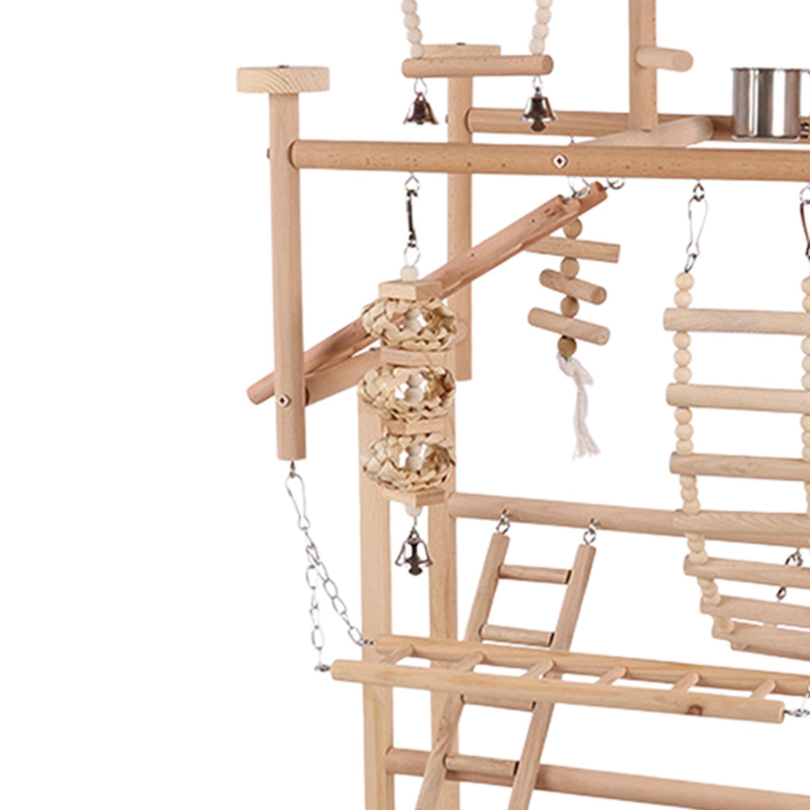 나무 새 장난감 놀이대 앵무새 나무 그네 등반 사다리  - Tree Stand Ladder 리뷰 및 가격