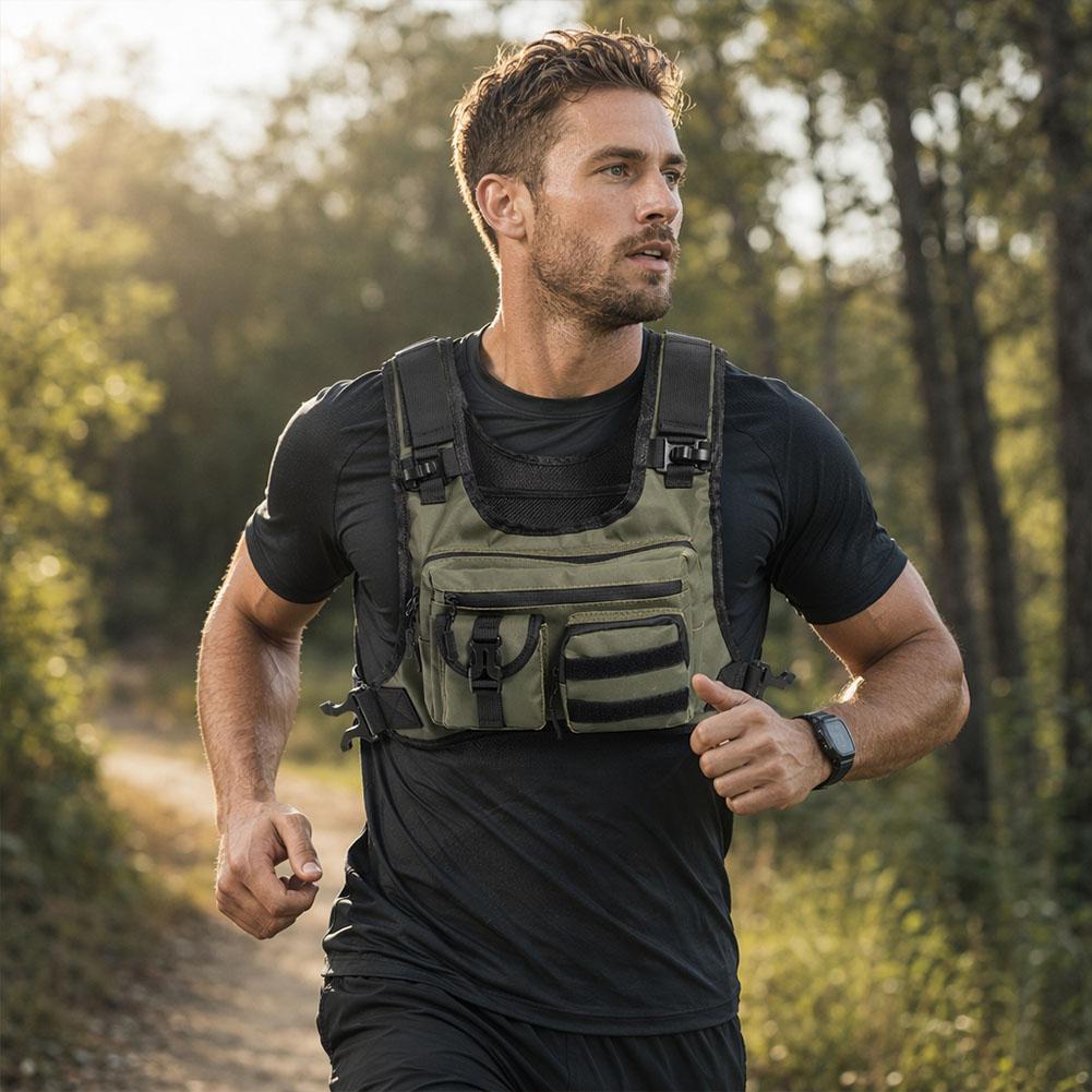 멀티 포켓 아웃도어 전술 조끼 통기성 메쉬 가슴 가방  - Outdoor Hunting Vest 리뷰 및 가격