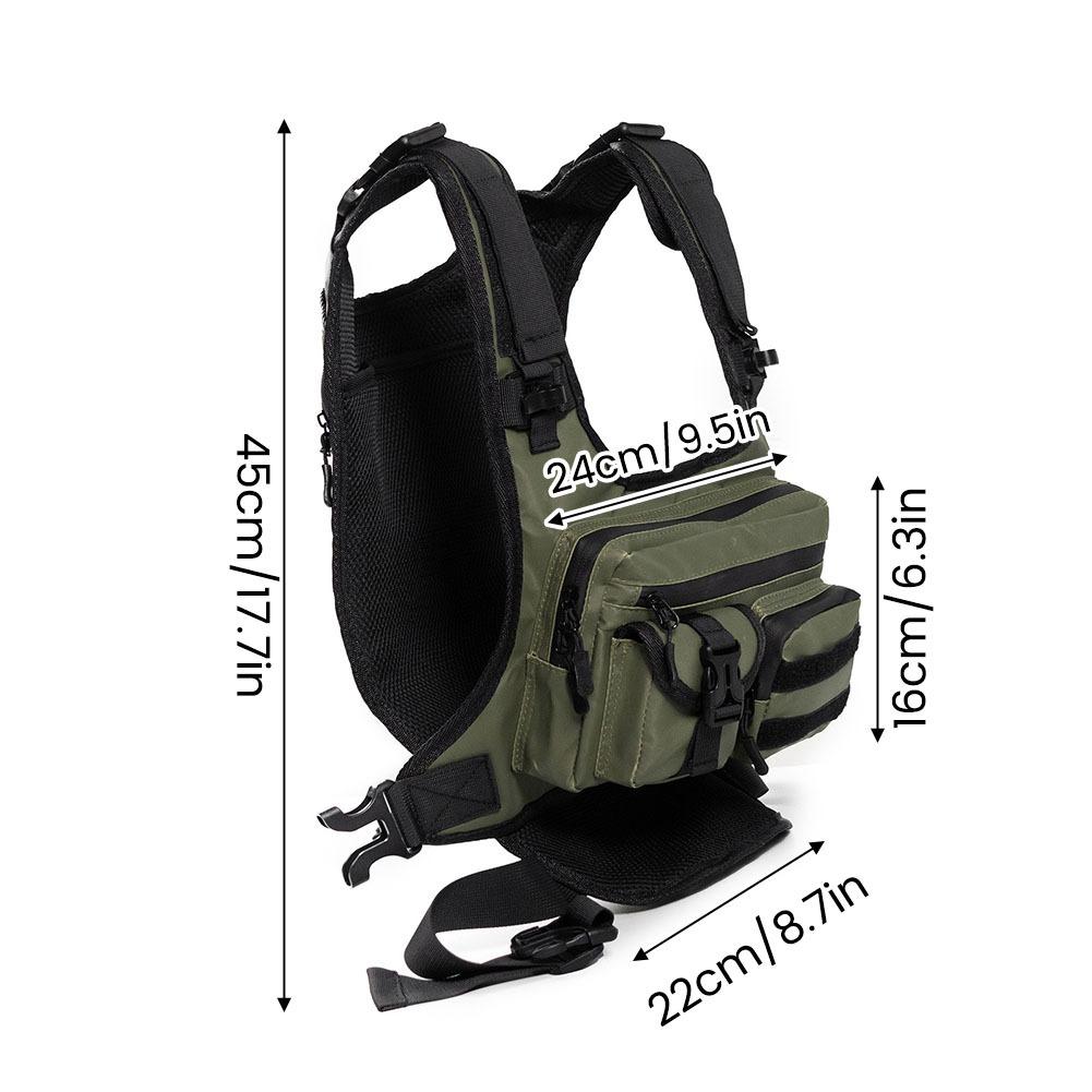 멀티 포켓 아웃도어 전술 조끼 통기성 메쉬 가슴 가방  - Outdoor Hunting Vest 리뷰 및 가격