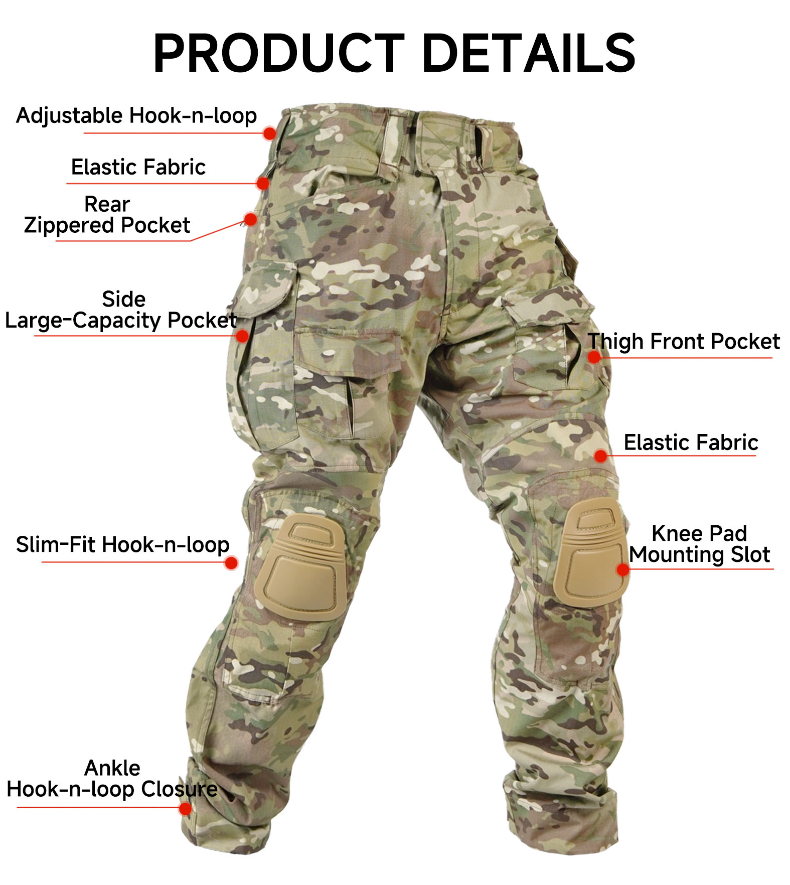 전술 G3 바지 카고 전투 바지 전술 바지 면 폴리에스 - Outdoor Hunting Trousers 리뷰 및 가격