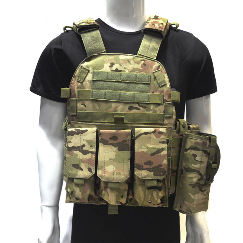 600D 나일론 전술 조끼 MOLLE 군대 스타일 남성 - Outdoor Hunting Vest 리뷰 및 가격