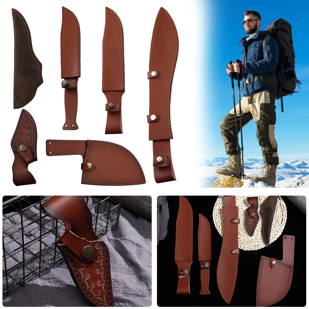갈색 가죽 칼집 홀더 포켓 헌트 손전등 케이스 벨트 루 - Hunting Knife Outdoor 리뷰 및 가격